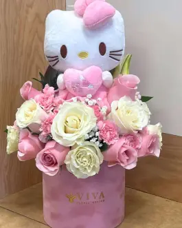 Flower Box Hello Kitty