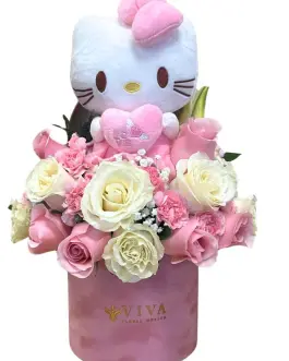 Flower Box Hello Kitty