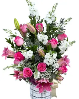 Flower Box Lily Charm