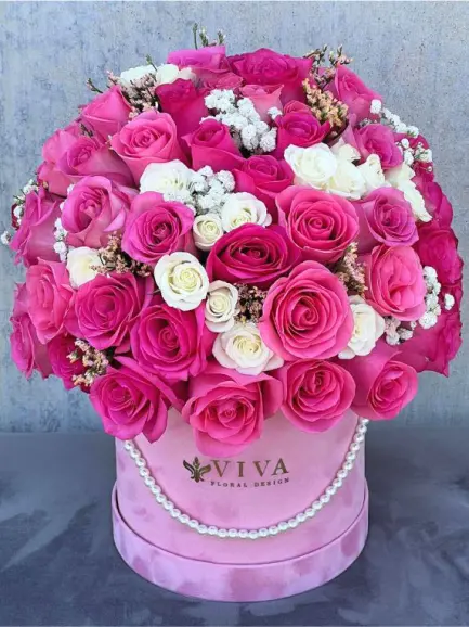 Flower Box Pink Whisper - Imagen 2
