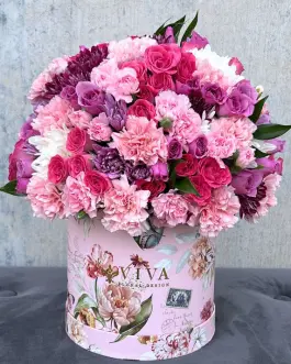 Flower Box Rosy Glow