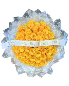 Hand-Tied Bouquet Sunshine