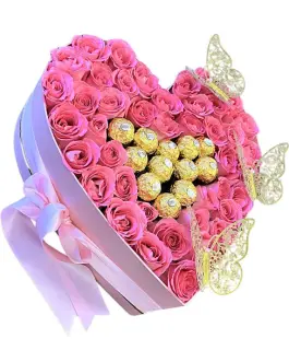 Heart Box Sweet Elegance