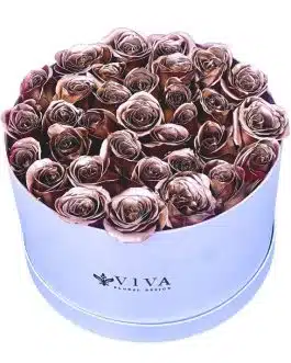 Golden Rose Gift Box