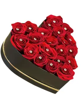 Heart Box Dazzling Love